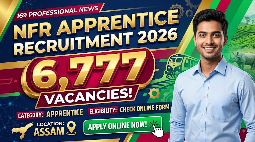 NFR Apprentice Recruitment 2026: 6,777 Vacancies, Eligibility, Fee and Online Form