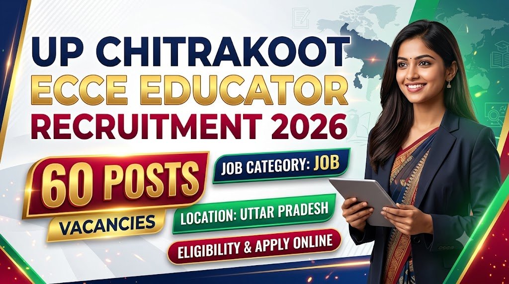 UP Chitrakoot ECCE Educator Recruitment 2026: 60 Posts, Eligibility & Apply Online